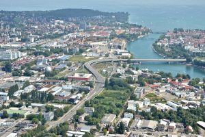 lake, Lake Constance, Konstanz, Aerial view