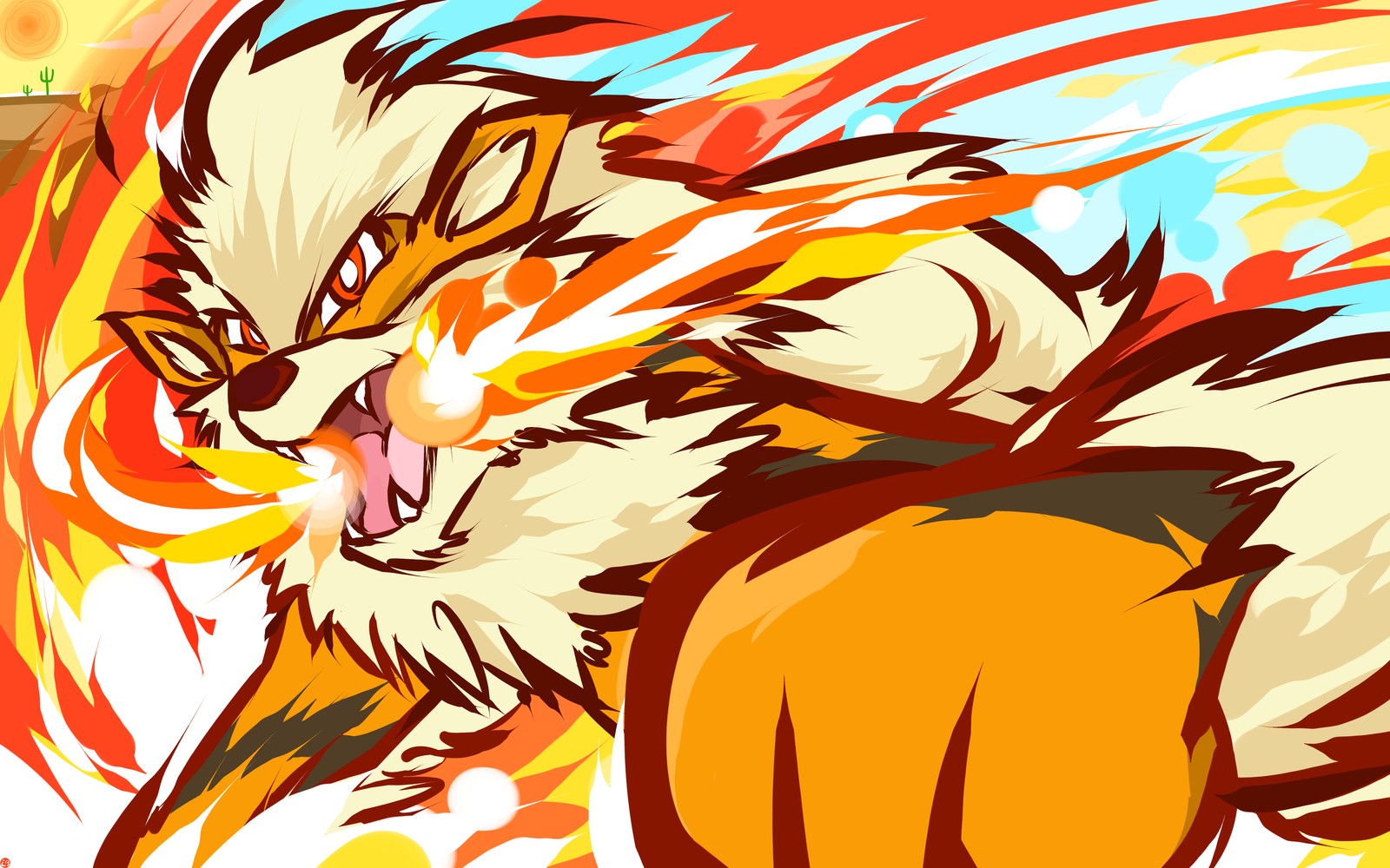 ishmam, Arcanine, Pokémon Wallpapers HD / Desktop and