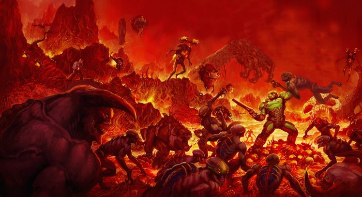 Doom 4 HD Wallpaper Desktop Background
