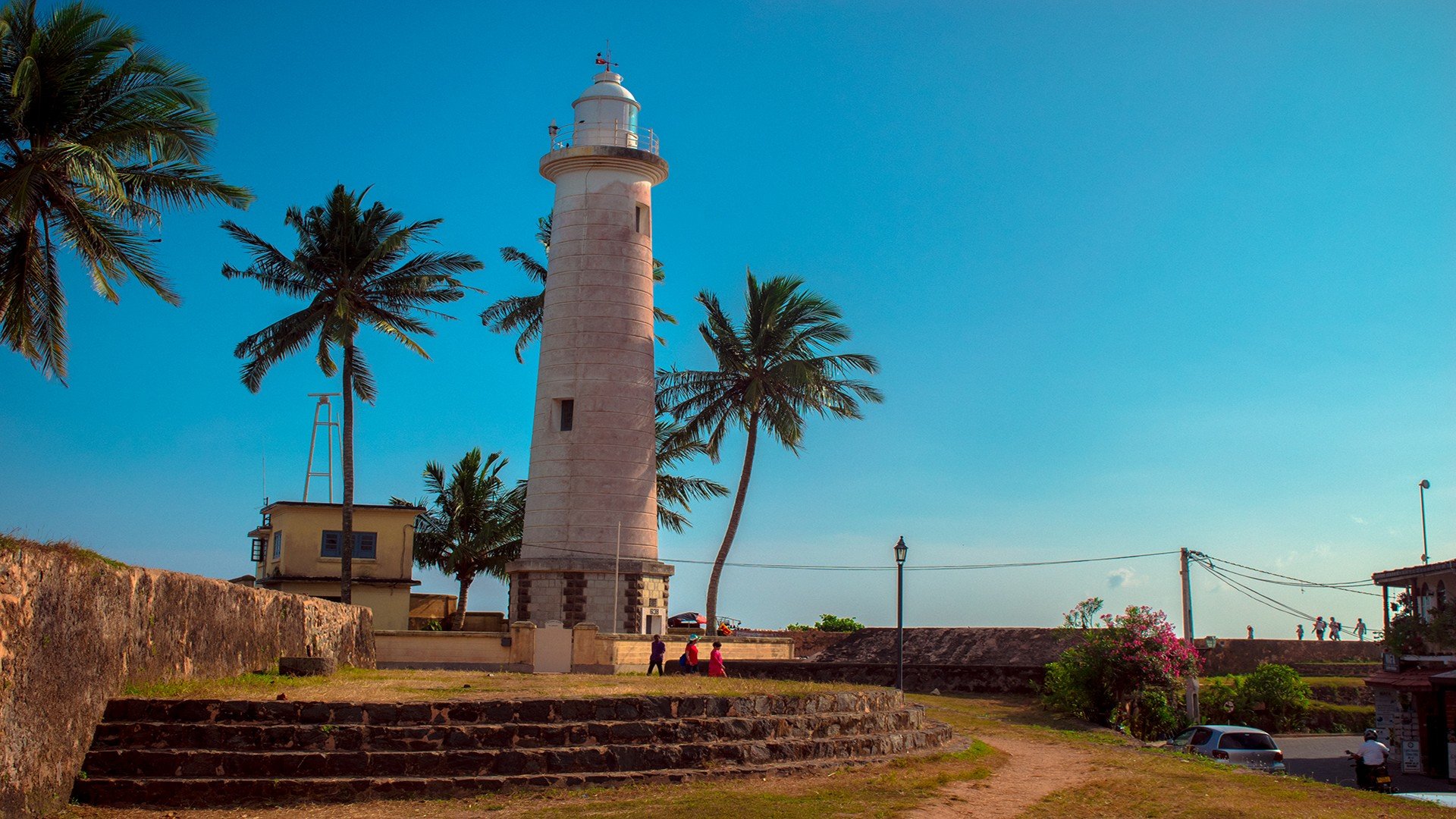 Sri Lanka, Galle, Galle fort, Lighthouse Wallpaper