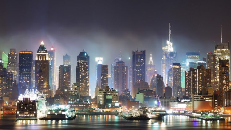 New York City, Mist, City, Jungle HD Wallpaper Desktop Background