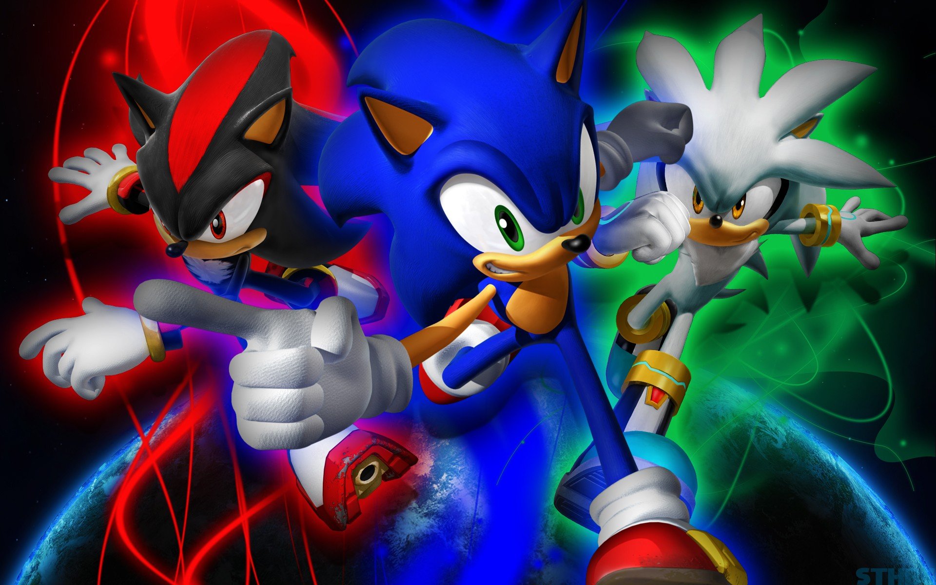 Sonic, Sonic the Hedgehog, Shadow the Hedgehog Wallpaper