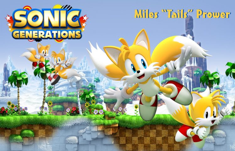 Tails (character), Sonic, Sonic the Hedgehog, Sonic Generations HD Wallpaper Desktop Background