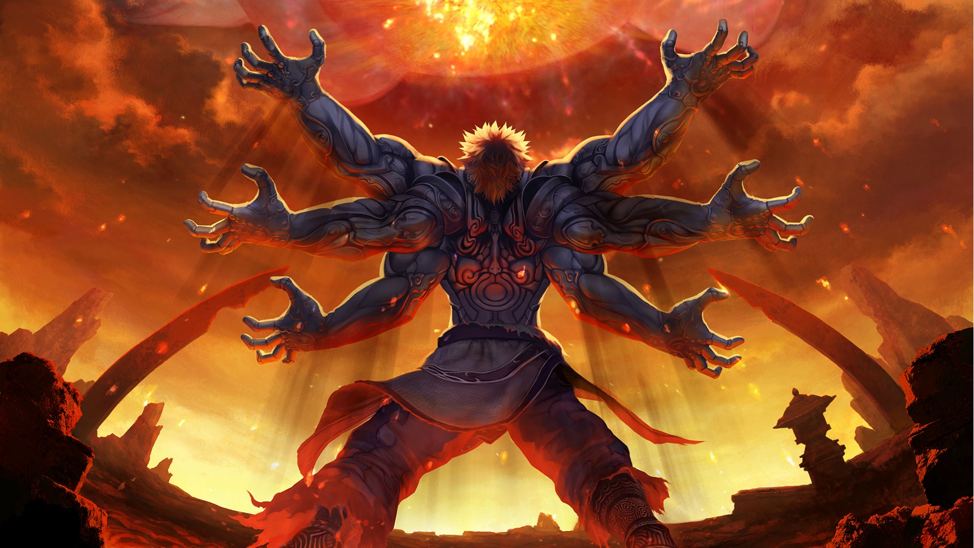 Asura, Asuras Wrath Wallpaper