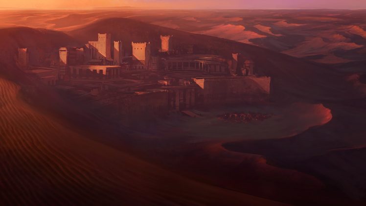 desert, City HD Wallpaper Desktop Background