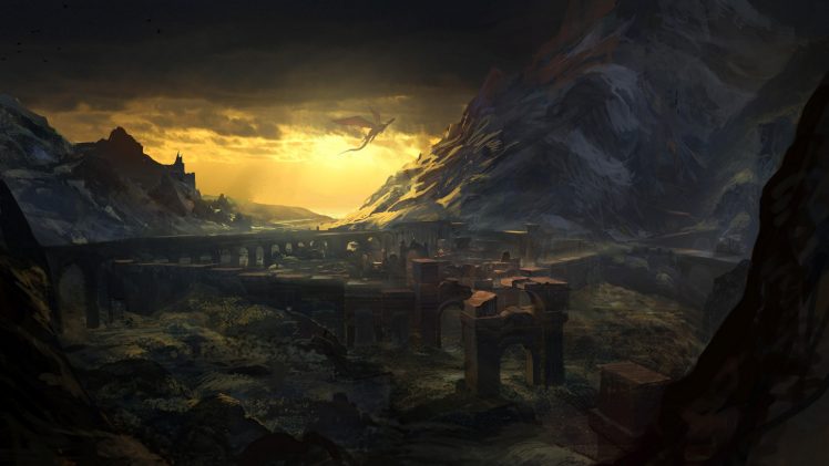 city, Bridge HD Wallpaper Desktop Background