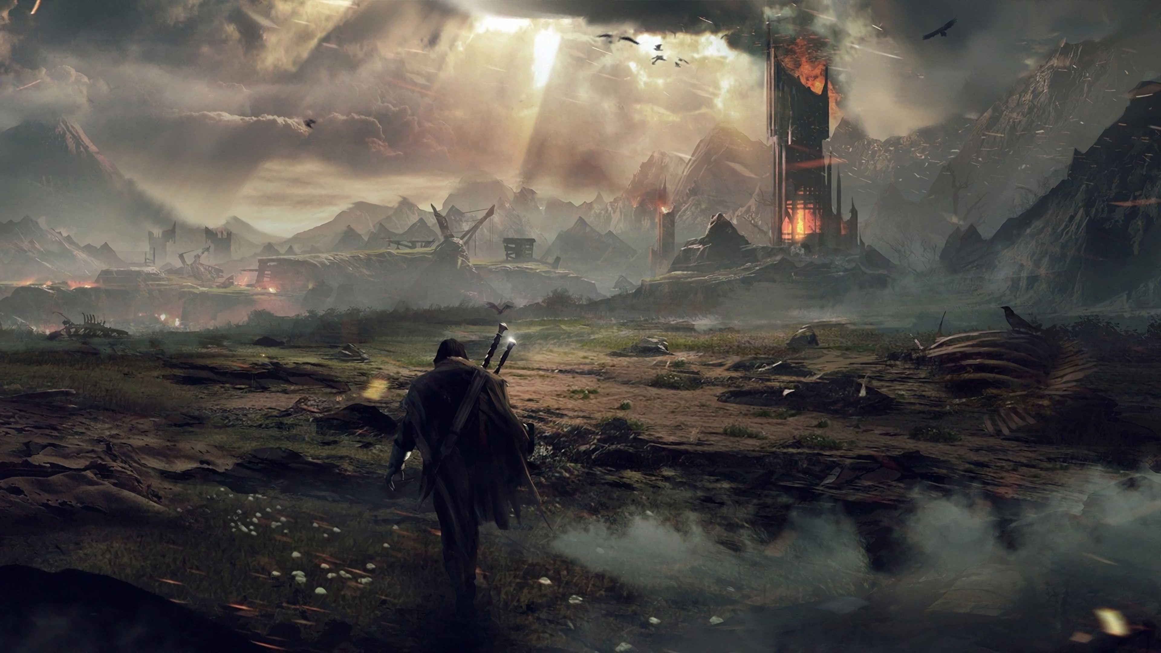 Middle earth: Shadow of Mordor, Middle earth, Mordor Wallpaper