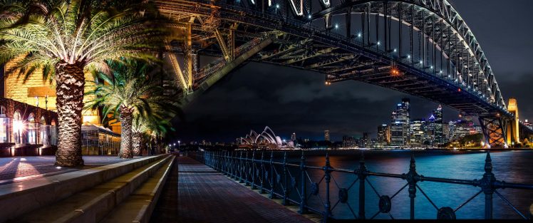 ultrawide, Sydney, Skyline HD Wallpaper Desktop Background