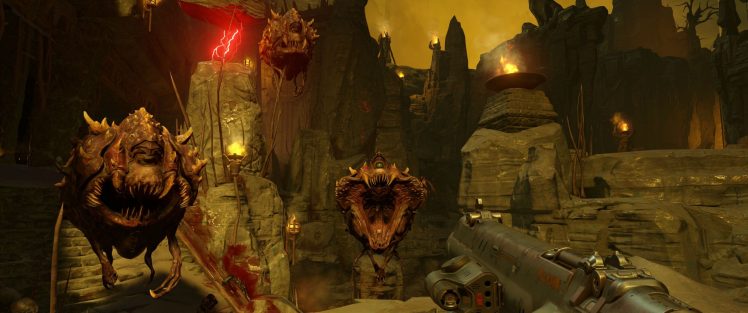 Doom (game) HD Wallpaper Desktop Background