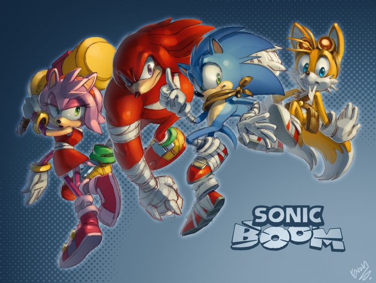 Tails (character), Sonic Boom, Sonic, Sonic the Hedgehog, Knuckles HD Wallpaper Desktop Background