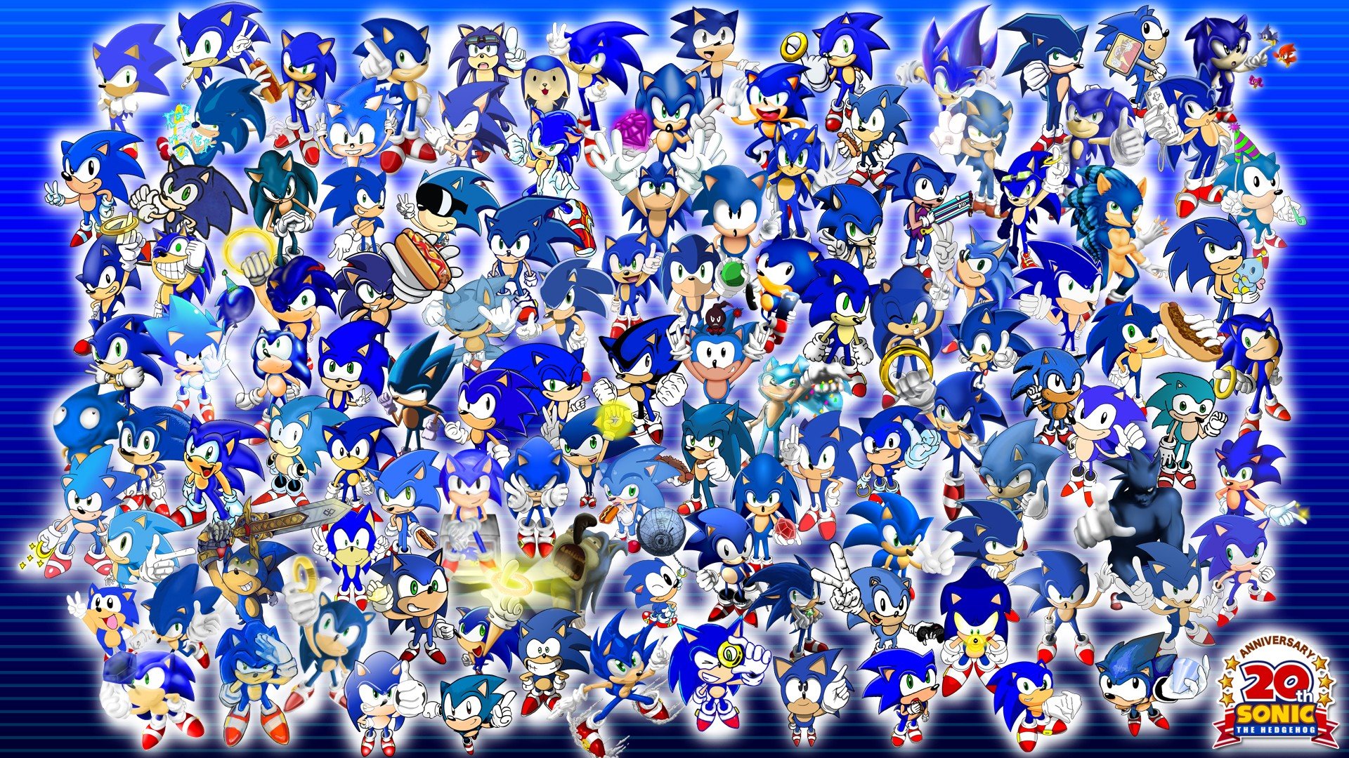 Sonic, Sonic the Hedgehog, Hot dogs Wallpapers HD / Desktop and Mobile Back...
