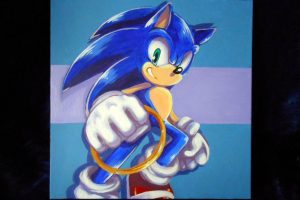 Sonic, Sonic the Hedgehog, Painting