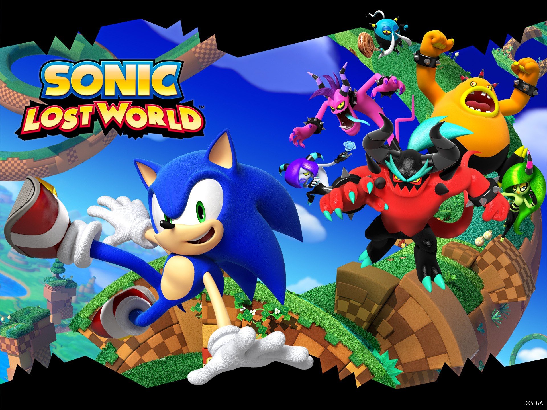 Sonic Lost World, Sonic the Hedgehog Wallpaper