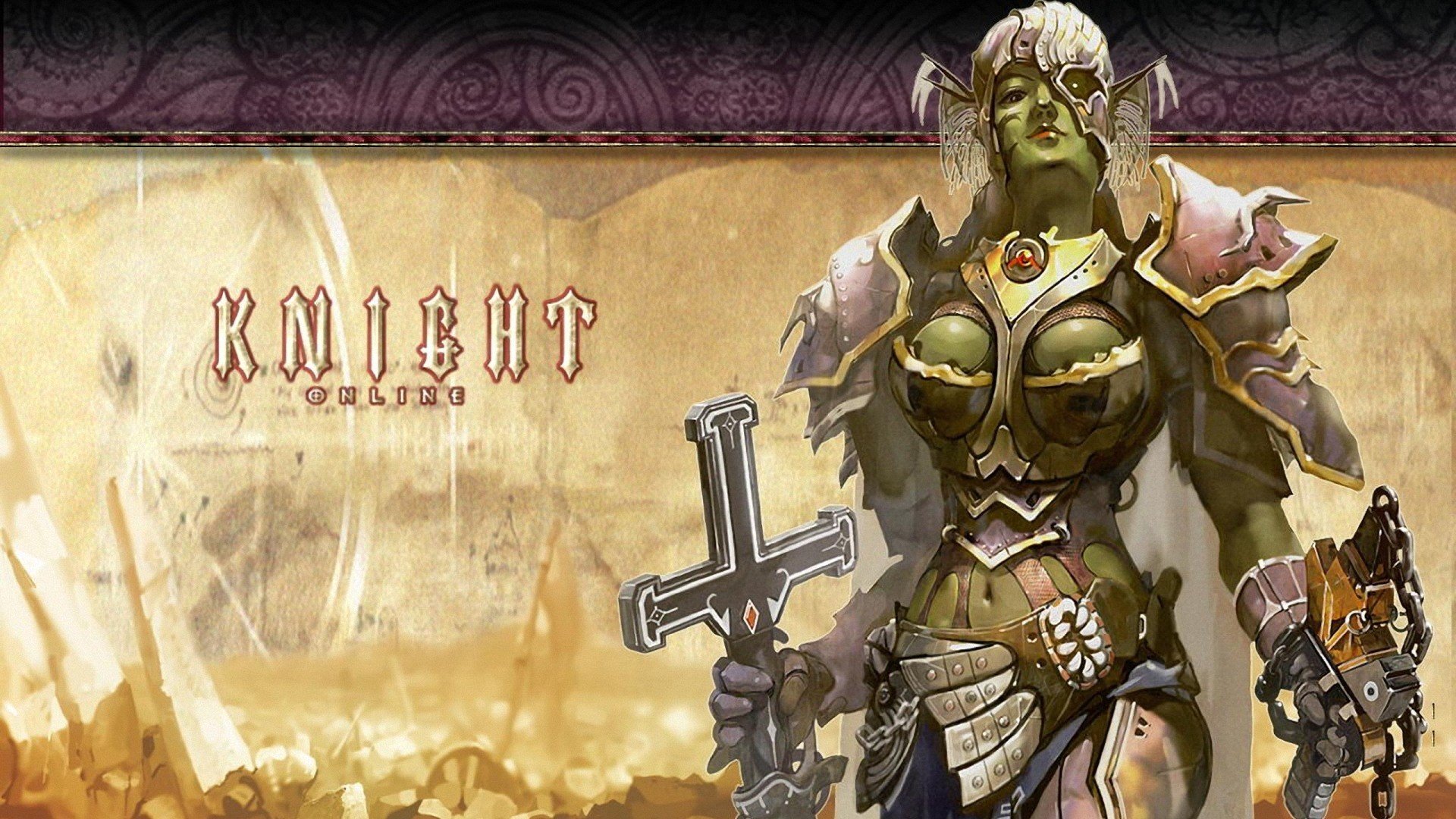 warrior, Orcs, Knight Online Wallpaper