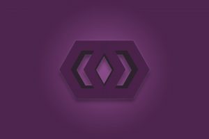 hex, Revealed Design, Logo, Photoshop, Purple