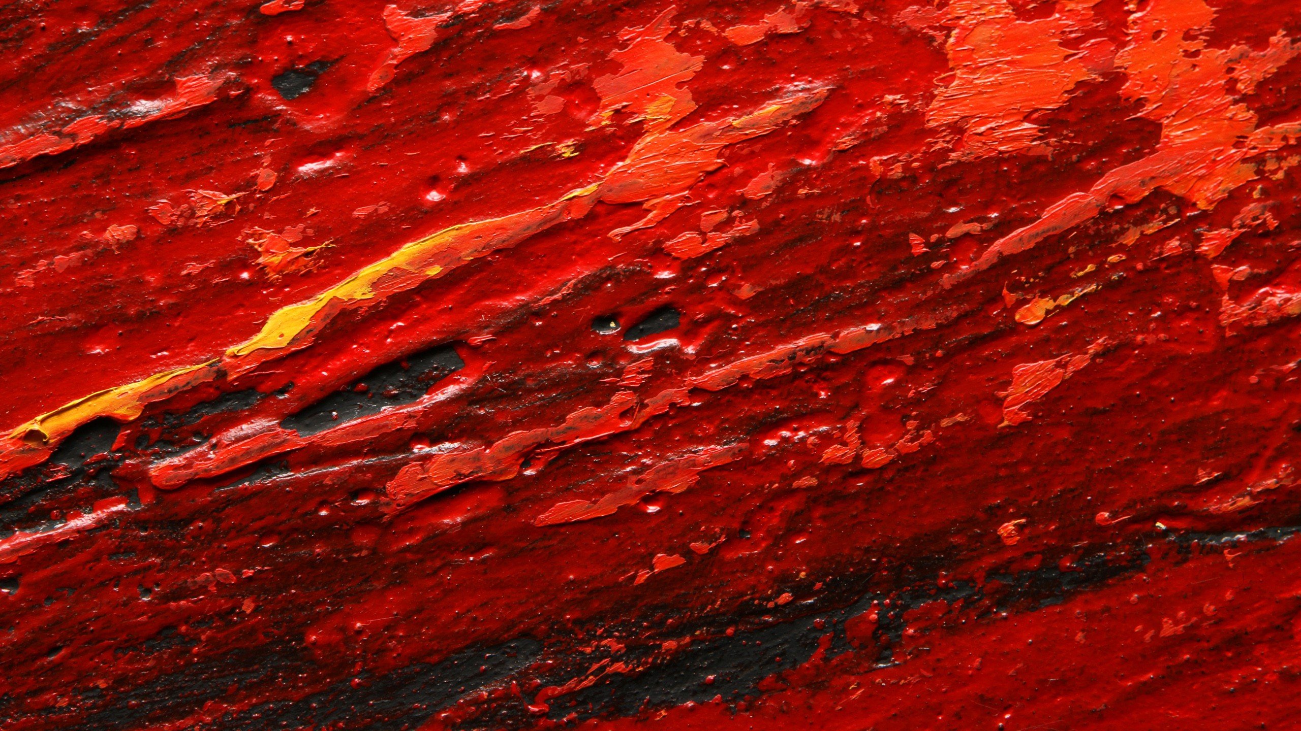 painting, Macro, Red Wallpaper