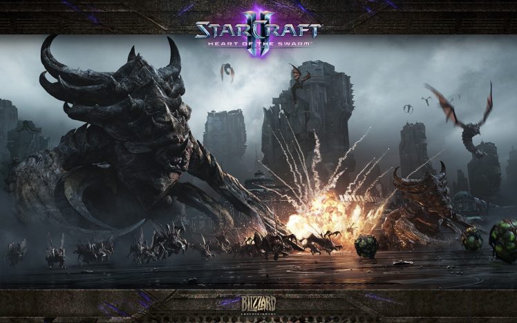 StarCraft II : Heart Of The Swarm HD Wallpaper Desktop Background