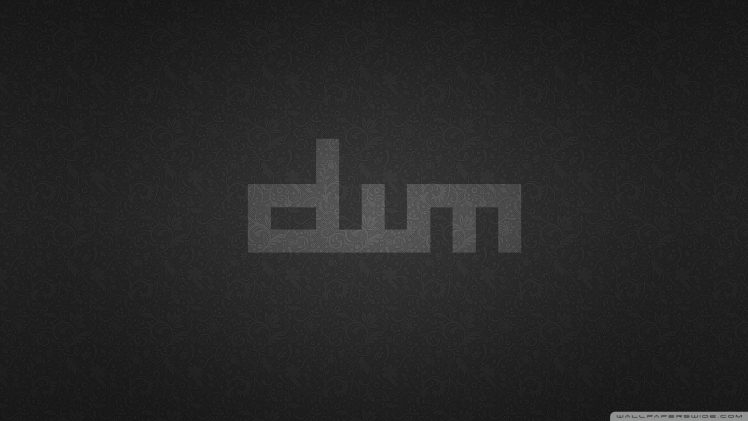 Linux, Dwm, Minimalism HD Wallpaper Desktop Background