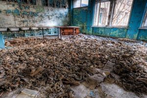 interior, Abandoned, Window, Room, Gas masks, HDR, Empty, Chernobyl, Ukraine, Table, Pripyat, Radioactive