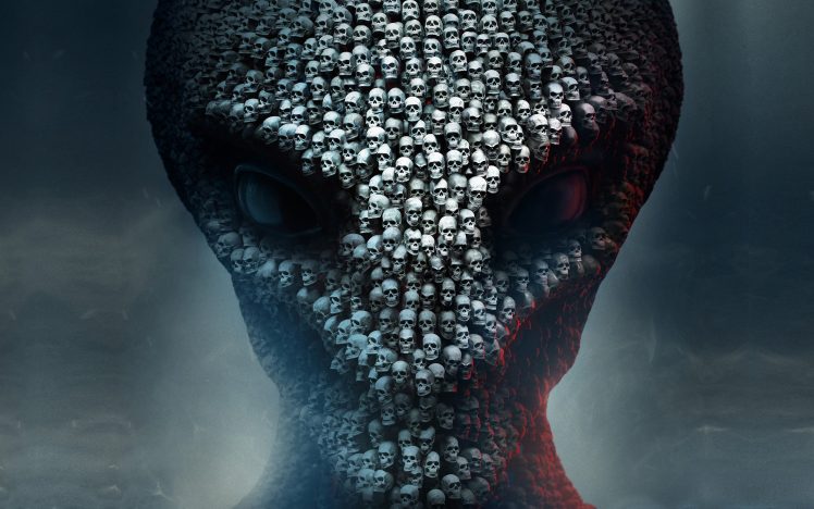 eyes, Skull, XCOM 2 HD Wallpaper Desktop Background