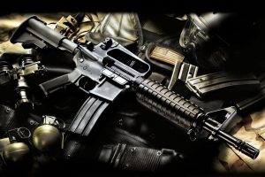 gun, Weapon, AR 15