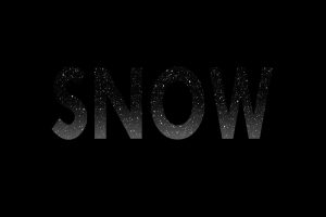 snow, Logo, Text