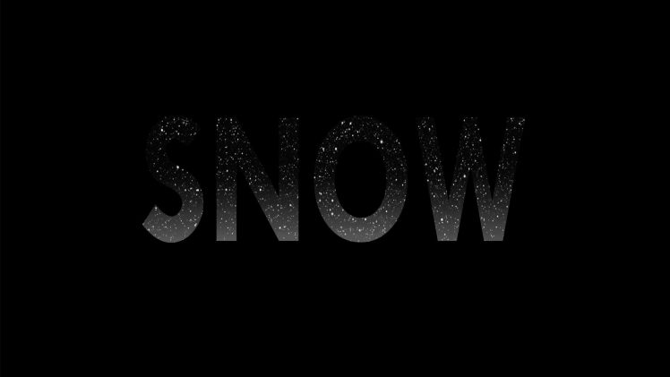 snow, Logo, Text HD Wallpaper Desktop Background