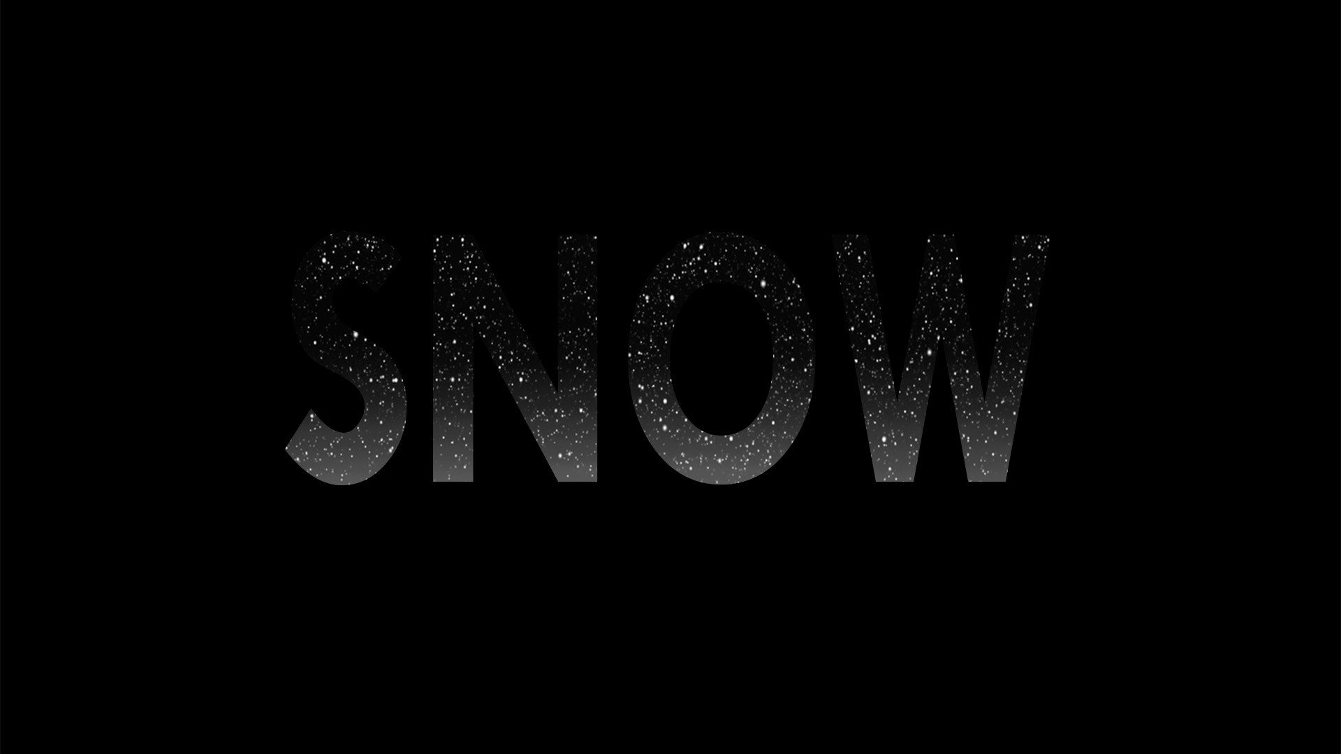 snow, Logo, Text Wallpaper