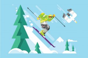 skiing, Minimalism