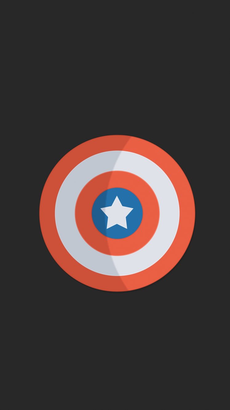 Superhero Minimalism Captain America Wallpapers Hd Desktop And Mobile Backgrounds