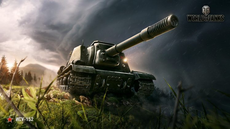 World of Tanks, ISU 152 HD Wallpaper Desktop Background