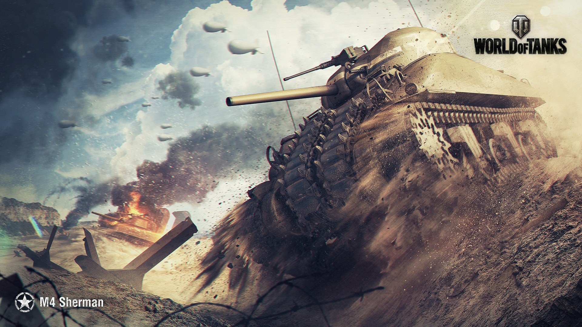 World of Tanks, M4 Wallpaper
