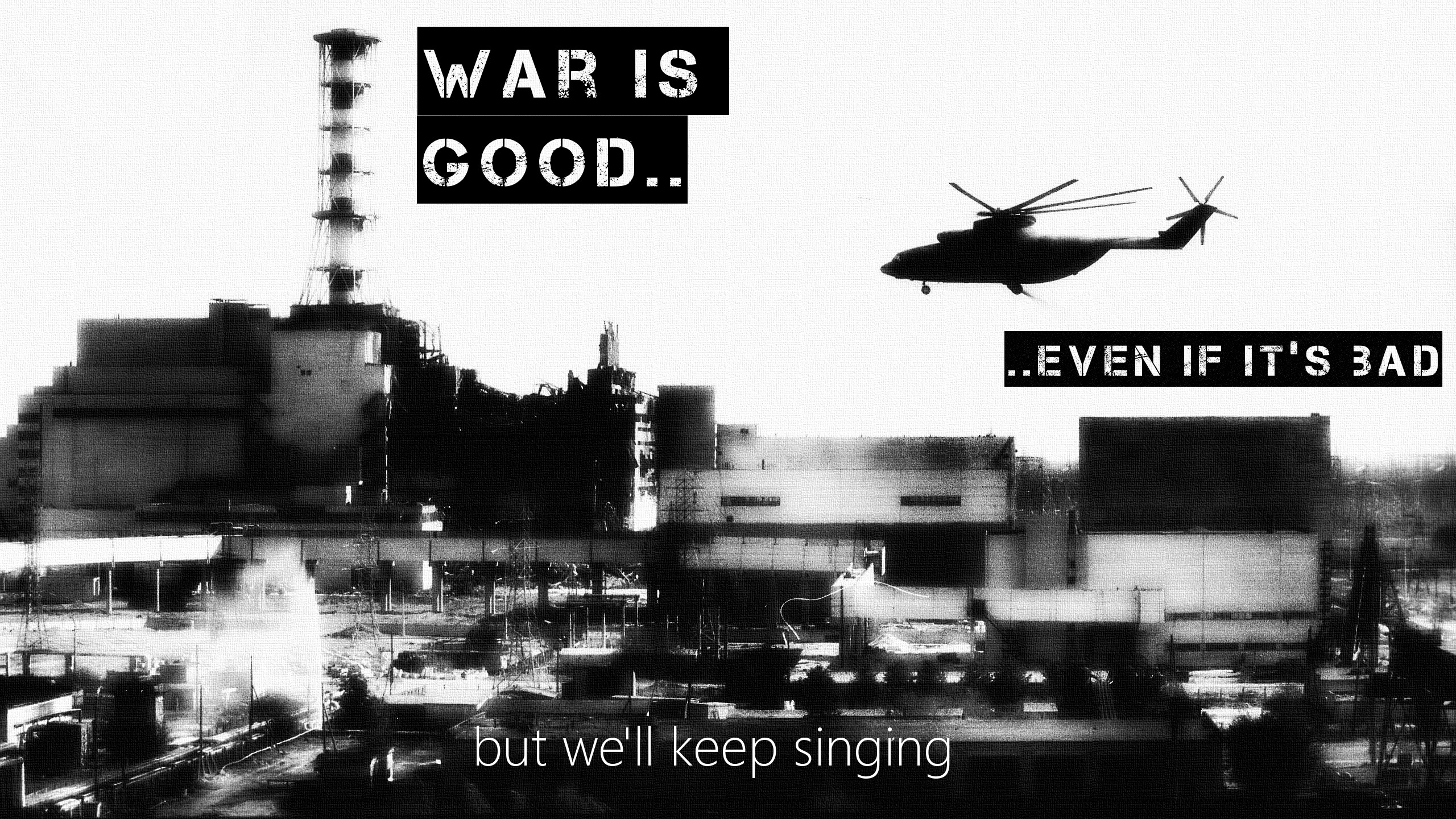war, Black, White, Mil Mi 26, Chernobyl Wallpaper