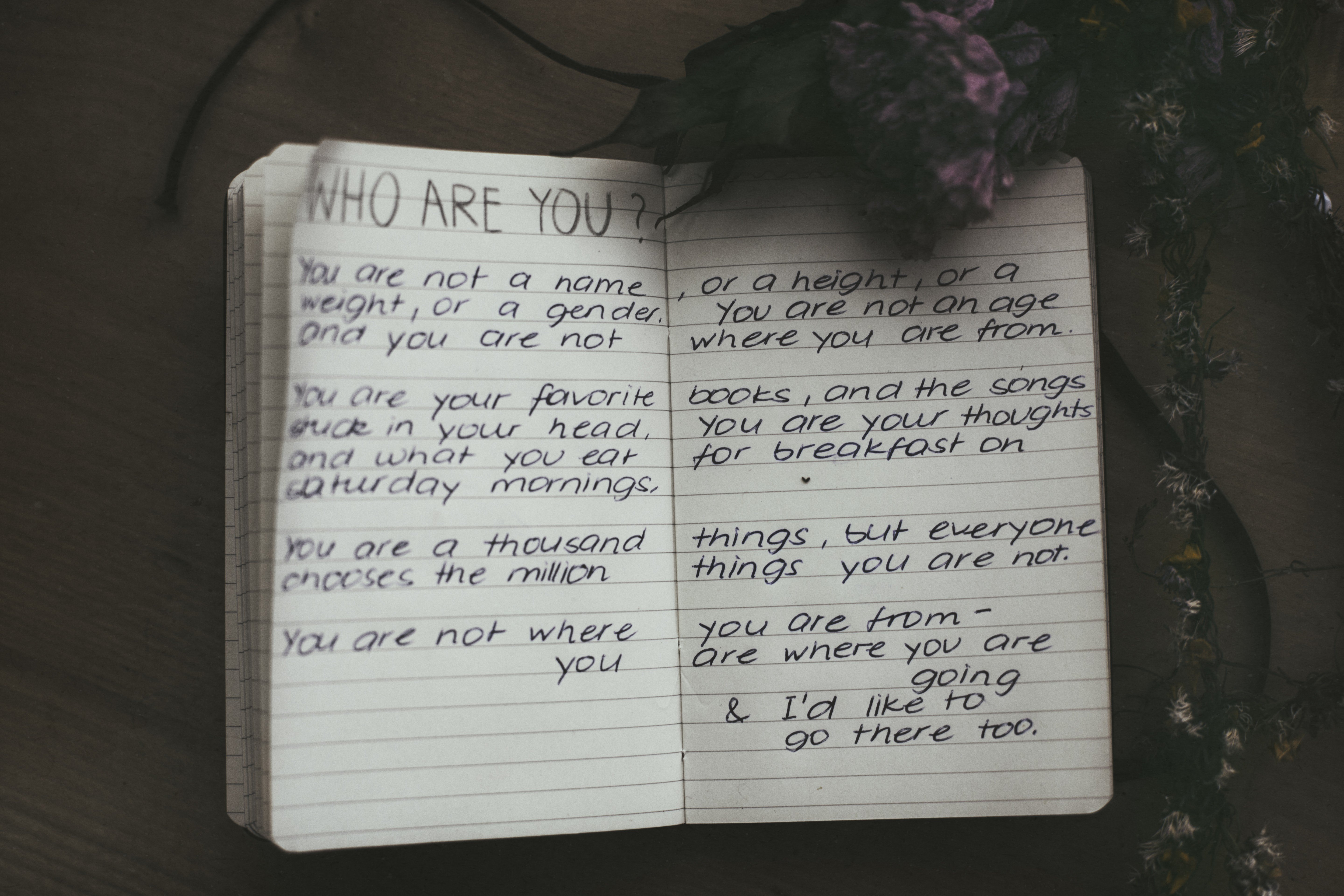 Hanna Fasching, Text, Books, Poem Wallpaper