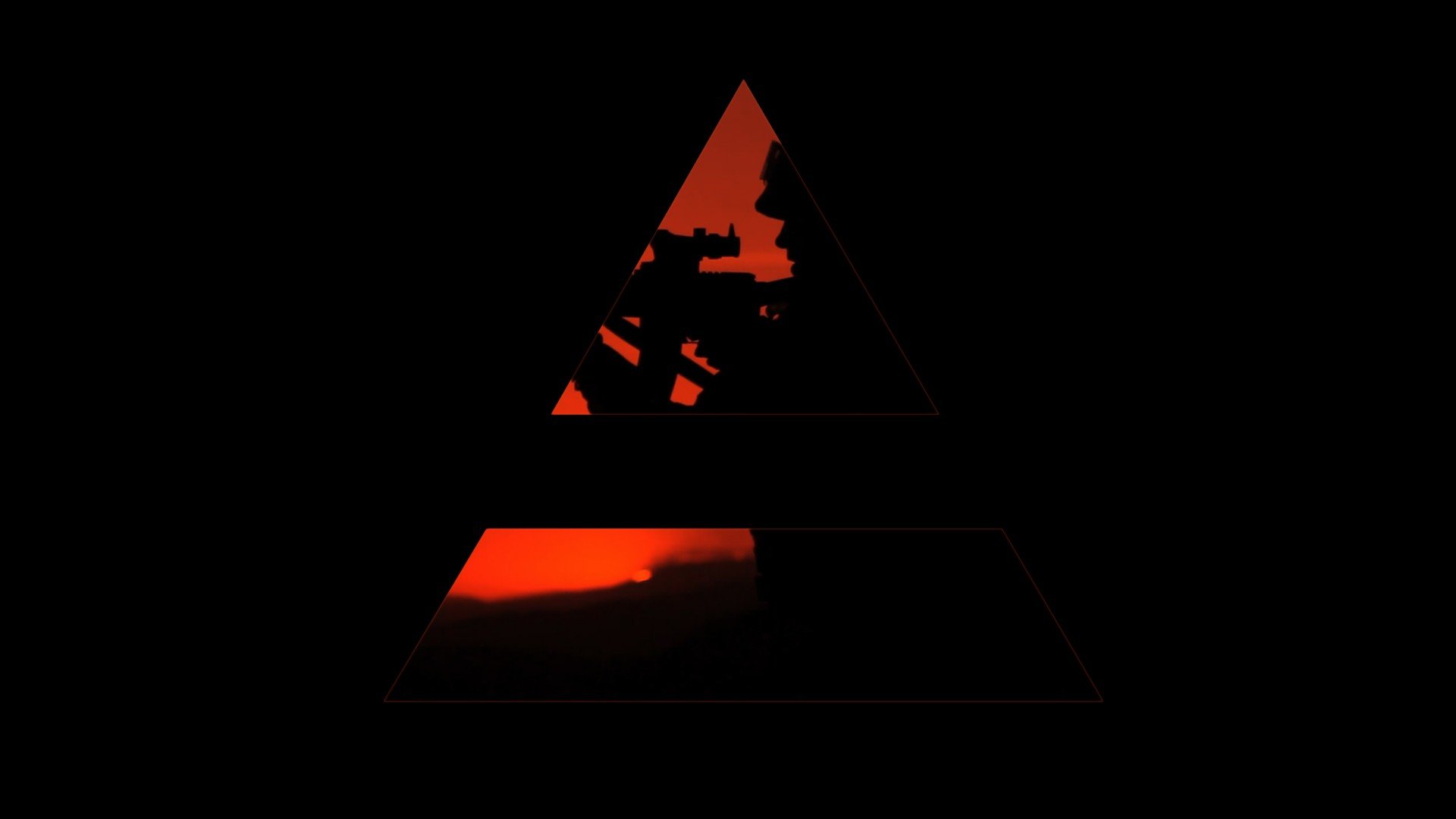30 seconds to mars, Triangle, War, Band Wallpaper