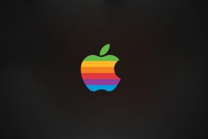 technology, Apples, Apple Inc., Colorful