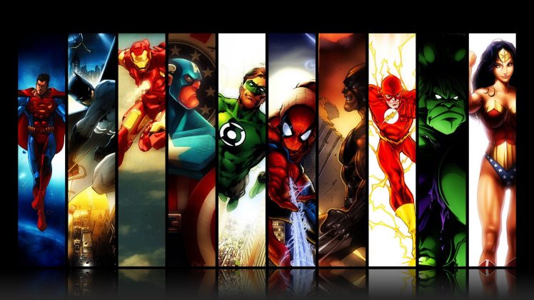 Marvel Super Heroes HD Wallpaper Desktop Background