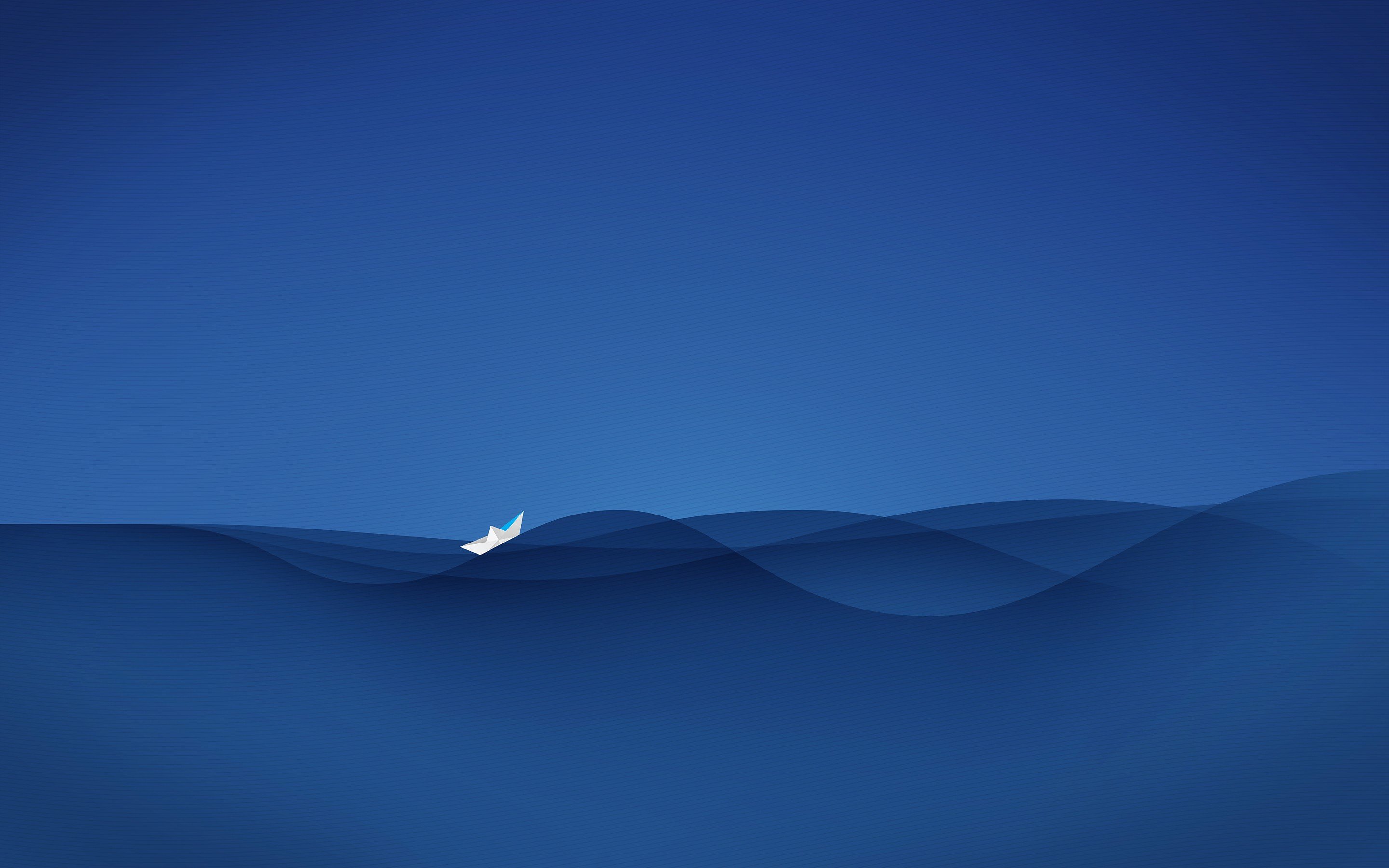 minimalism, Sailing ship Wallpaper