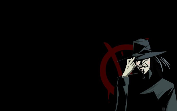 V for Vendetta, V HD Wallpaper Desktop Background