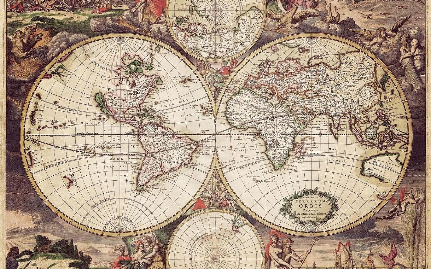 world map, History Wallpaper