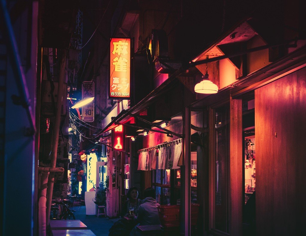 Masashi Wakui, Japan, Night, Street Wallpaper