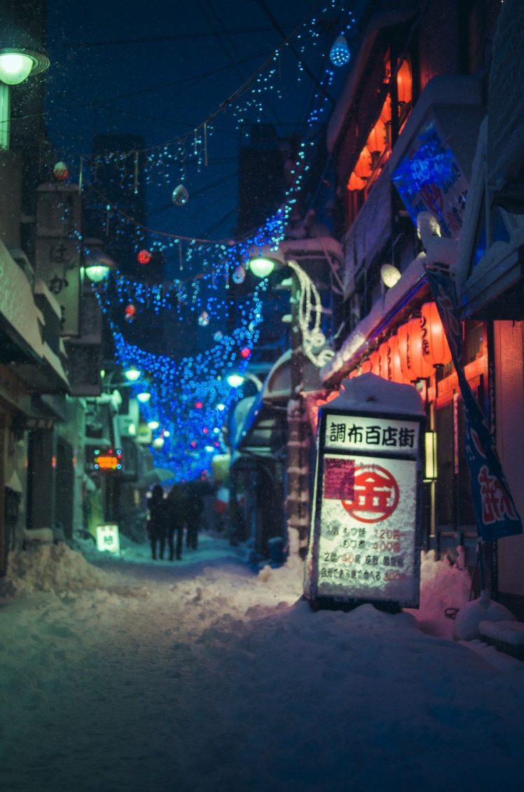 Masashi Wakui, Japan, Night, Street HD Wallpaper Desktop Background