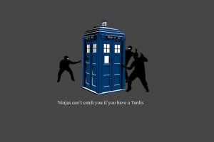 ninjas, Memes, TARDIS