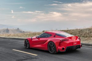 Toyota, Toyota FT 1, Red cars, Supercars, Prototypes