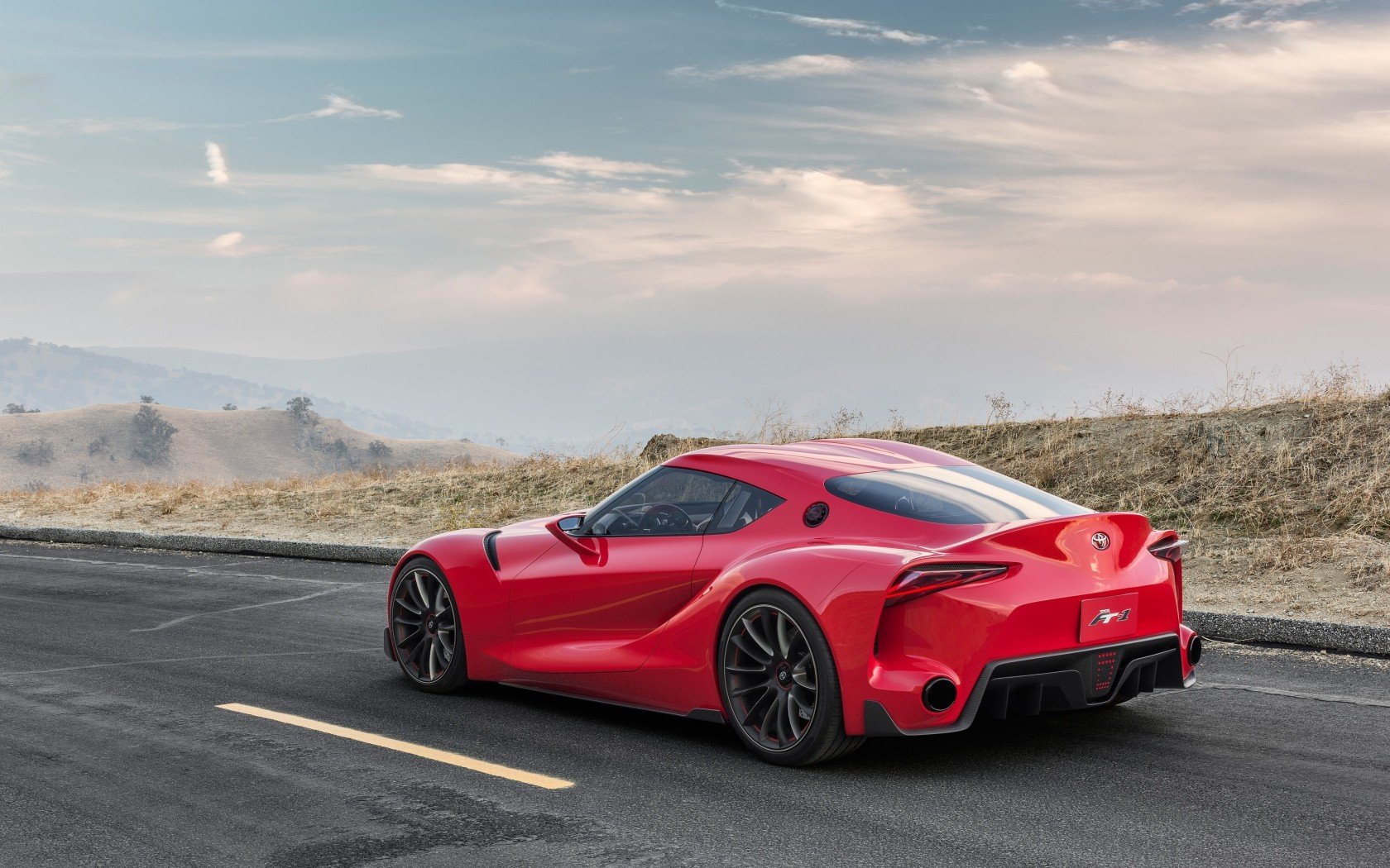 Toyota, Toyota FT 1, Red cars, Supercars, Prototypes Wallpaper