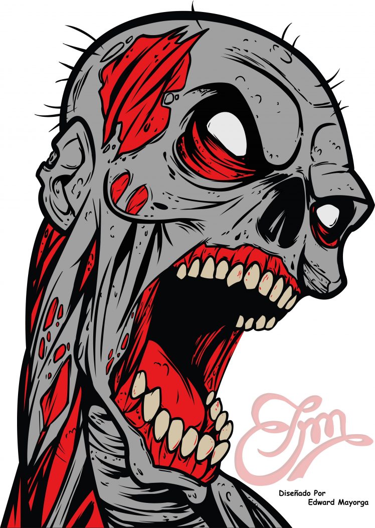 zombies, Red HD Wallpaper Desktop Background