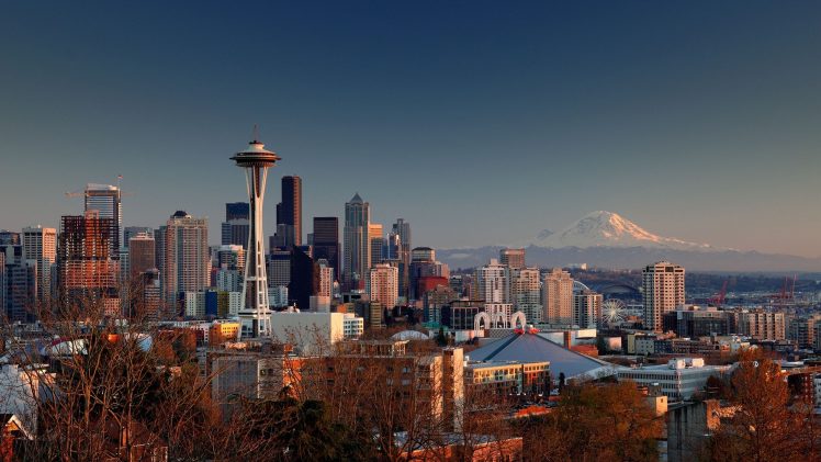 city, Seattle HD Wallpaper Desktop Background