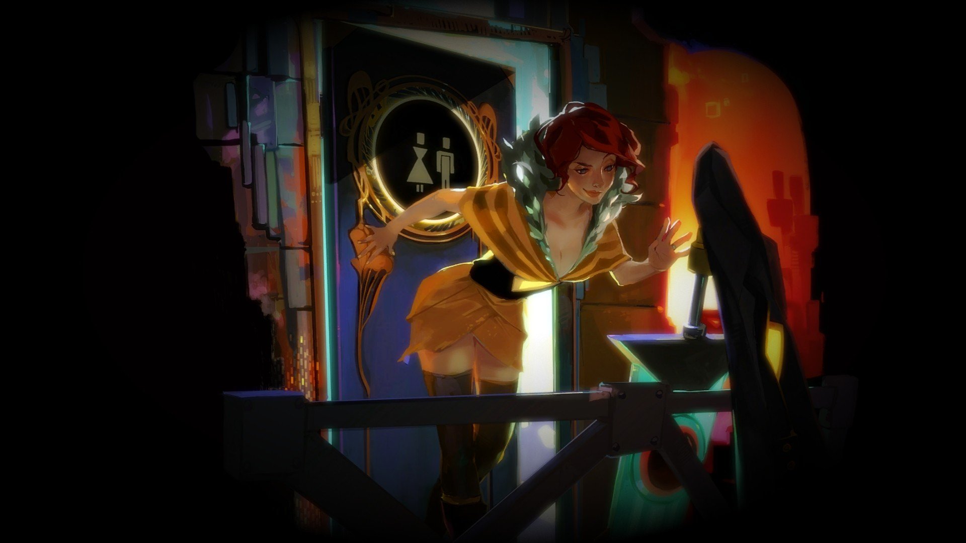 Transistor, Red (Transistor), Supergiant Games Wallpaper