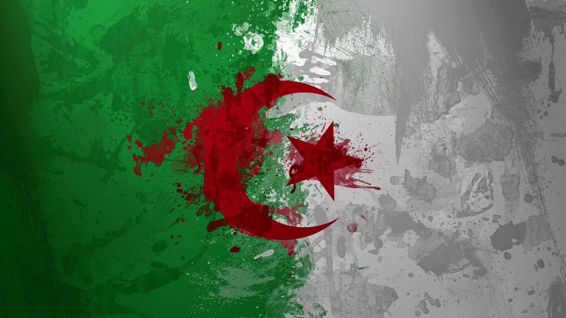 Algeria, Flag Wallpaper