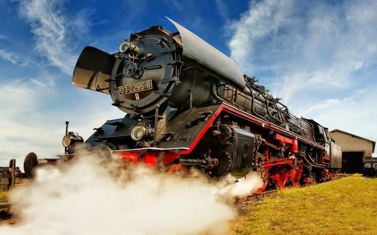 steam locomotive, Train HD Wallpaper Desktop Background